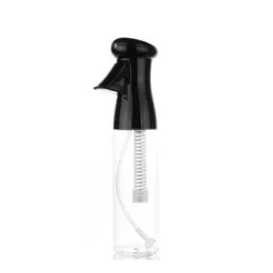 Flacone spray continuo per capelli, nebulizzatore ad alta pressione per salone e uso quotidiano.
