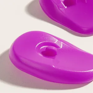 Reusable Silicone Hair Dye Ear Covers Protective Caps for Salon Hair Coloring 2Pcs