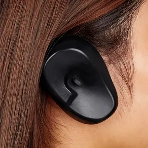 Silicone hair dye ear protectors, waterproof ear covers for hair coloring salon tools.