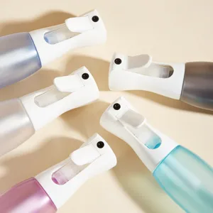 500ml High Pressure Continuous Spray Bottle Fine Mist Sprayer for Hair Styling Salon Cleaning