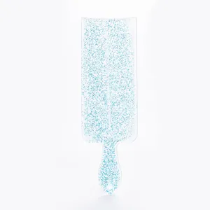 Professional Salon Hair Dyeing Balayage Board And Coloring Brush Set Transparent Glitter Sequins Hair Bleaching Tint Tools For Hairdressers