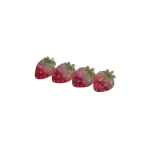 Pince à cheveux latérale fraise mignonne style coréen pour femmes, accessoires mignons.