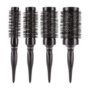 Ensemble de brosses rondes professionnelles pour brushing et coiffure de salon 4 tailles