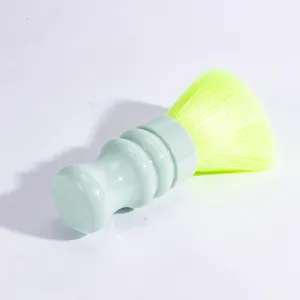 Professional barber neck duster brush with soft bristles for salon cleaning tools