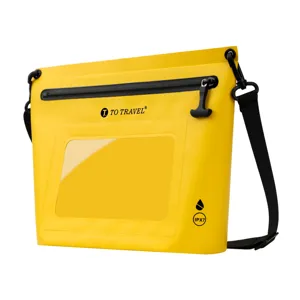 IPX7 Waterproof Bag, Thickened Sealed Touchscreen Crossbody Floating Swimming Bag for Outdoor Sports