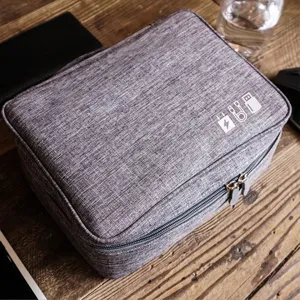 Cationic digital storage bag portable waterproof travel electronic accessories organizer
