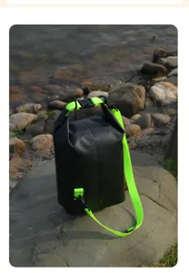 2L waterproof dry bag outdoor crossbody PVC beach bag for swimming rafting gear pro