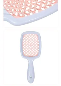 Brosse a cheveux massage ventilee creuse brosse demelante pour coiffure cheveux secs humides