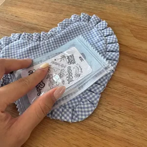 Transparent candy photocard holder 3 inch Kpop idol card sleeve storage protector case