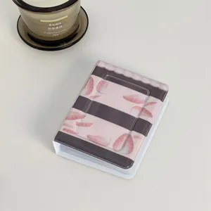 Stile Ins Carino Fragola Crema PVC Mini Album Fotografico da 3 Pollici Portacarte Polaroid