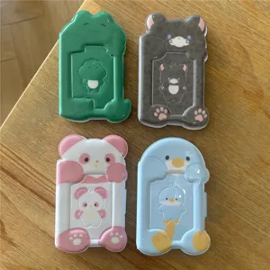 Korean Ins Cute Animal Cartoon Magnetic Card Album Polaroid Photo Album Idol Photocard Holder PVC Storage Book