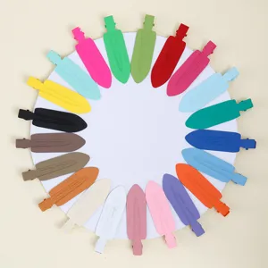 Professionelle Spurenlose Blatt Haarspangen Für Damen Make-up Styling Haarnadeln Nahtlose Entenschnabel Clips Knickfreie Salon Haar Accessoires