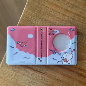Koreanischer Ins-Stil Fotokartenhalter 3 Zoll Polaroid Fotokarte Sammelbuch Sammelalbum