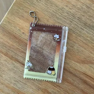 Korean INS style transparent candy bag card holder 3 inch idol photocard protective case