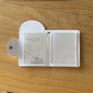 Heart shaped fish cake photocard binder 3 inch polaroid album idol photocard storage book