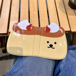 Simpatico raccoglitore photocard budino 3 pollici supporto PVC album carino kpop