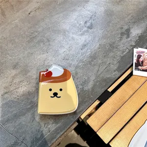 Grazioso raccoglitore di carte a forma di pudding da 3 pollici, album fotografico PVC.