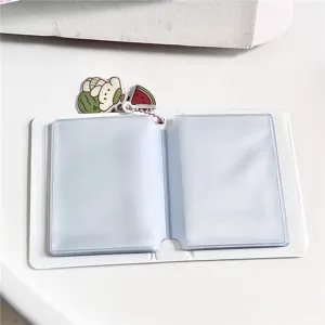 Mini album per fototessere da 3 pollici con grazioso ciondolo per le tue polaroid.