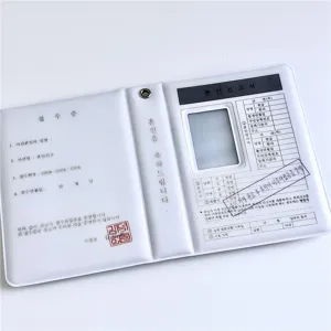 Koreanischer weißer 3 Zoll Fotokarten Halter Mini Album für Idol K-Pop Sammler