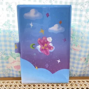 Schattige 3-inch fotokaartenmap met sterrenbeeldontwerp voor Kpop-fans en stickeropslag.