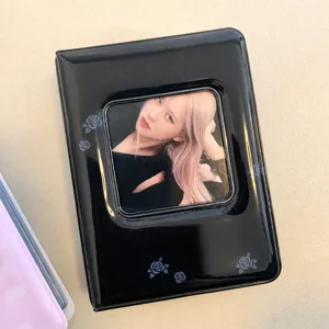 K-pop photocard binder 3-inch mini polaroid album cute rose lace storage book holder
