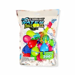 Self sealing water balloons for kids summer outdoor pool party yard games play toy pack.