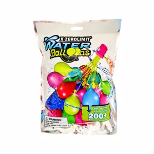 Quick fill water balloons toy set with 200 pcs, self sealing magic toys for kids summer.