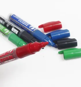 Refillable whiteboard marker set erasable office supply colorful pens multi-color writing tool