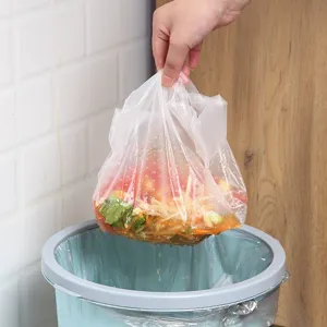 Kitchen standing garbage bags disposable sink filter net thickened food waste bags