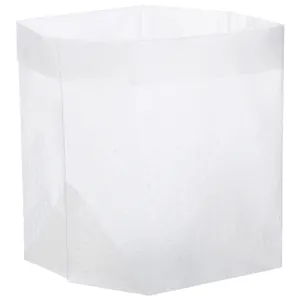 Standing kitchen trash bag disposable sink filter net self draining white household 30pcs