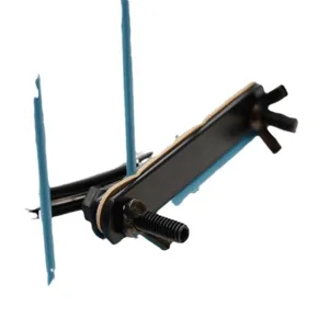 Support de fixation pour gamelle de cage pour animal en acier inoxydable quincaillerie
