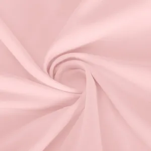 Pink fabric material detail, soft stretch texture closeup, textile swatch background.