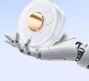 Smart toilet sterilizer with UV light and automatic deodorizer function for bathroom use.