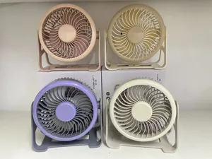 Dettaglio ventola da tavolo USB 2000mAh compatta per casa, ufficio e dormitorio.
