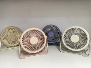 Ventilatore da tavolo portatile con batteria, ventola USB silenziosa per casa, ufficio e camera.