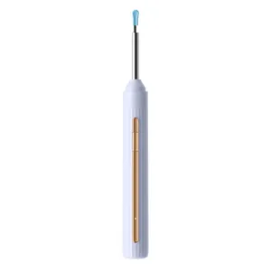 Smart visual ear wax removal tool with HD camera and LED light for daily ear cleaning care.