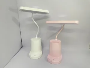 Lampe de bureau tactile créatif porte-stylo étudiant bureau dortoir multifonctionnel étude