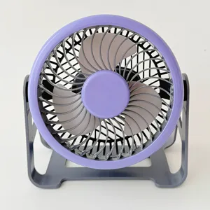 Ventilatore da Tavolo Portatile USB Ricaricabile Mini Ventilatore Elettrico Tre Velocità Regolabile Ventilatore di Raffreddamento Per Ufficio Casa Dormitorio