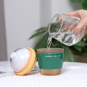 Mignon humidificateur d'air USB tasse bubble tea mini diffuseur de bureau pour maison auto.