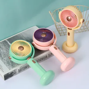 Ventilateur de table et main portable USB rechargeable cinq vitesses mini ventilateur d'été