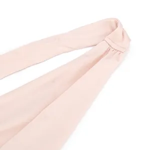 Pink halter neck strap detail, soft and comfortable fabric, perfect for stylish summer dresses.