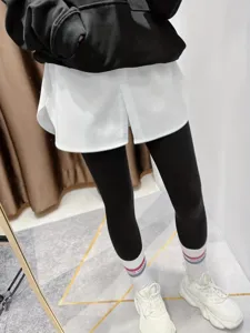 Women fake hem extender layering skirt high waist slip for winter daily casual outfits