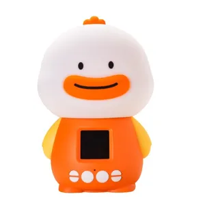 Süßes Cartoon Ente Kaninchen AI Intelligenter Lautsprecher Bluetooth WiFi Kabelloses Audio HD Display Wecker