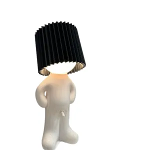 Shy guy novelty night light USB charging two-gear dimming bedroom ambient desk lamp decor