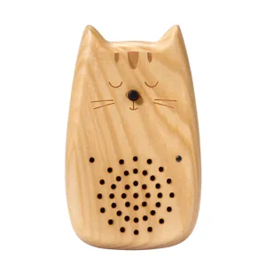 Wooden Magnetic Charging Voice Recorder Cute Animal Shape Bottle Opener Creative Fridge Magnet Gift
