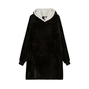 Sweat à capuche en polaire surdimensionné et confortable pour un hiver bien au chaud.