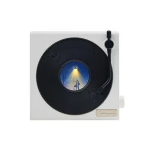 Altoparlante Bluetooth con Testi Fluttuanti Creativo USB Multifunzionale Rumore Bianco Lettore Audio da Scrivania Regalo