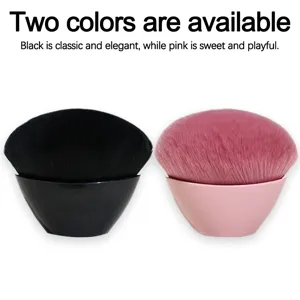 Professional Large Diamond Handle Mushroom Makeup Brush Wave Foundation Brush Loose Powder Blush Brush Face Makeup Tool