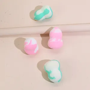 Latexvrije make-up spons blender set, pompoenvormige cosmetische poederpuff voor nat en droog.