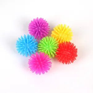 Set mini palline sensoriali con punte, giocattoli plastica massaggio antistress dettaglio.